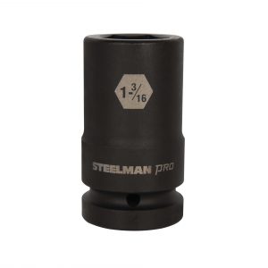 1-3/16" - 1" Drive SAE 6-Point Deep Impact Socket