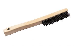 TECH Curved Handle Wire Brush