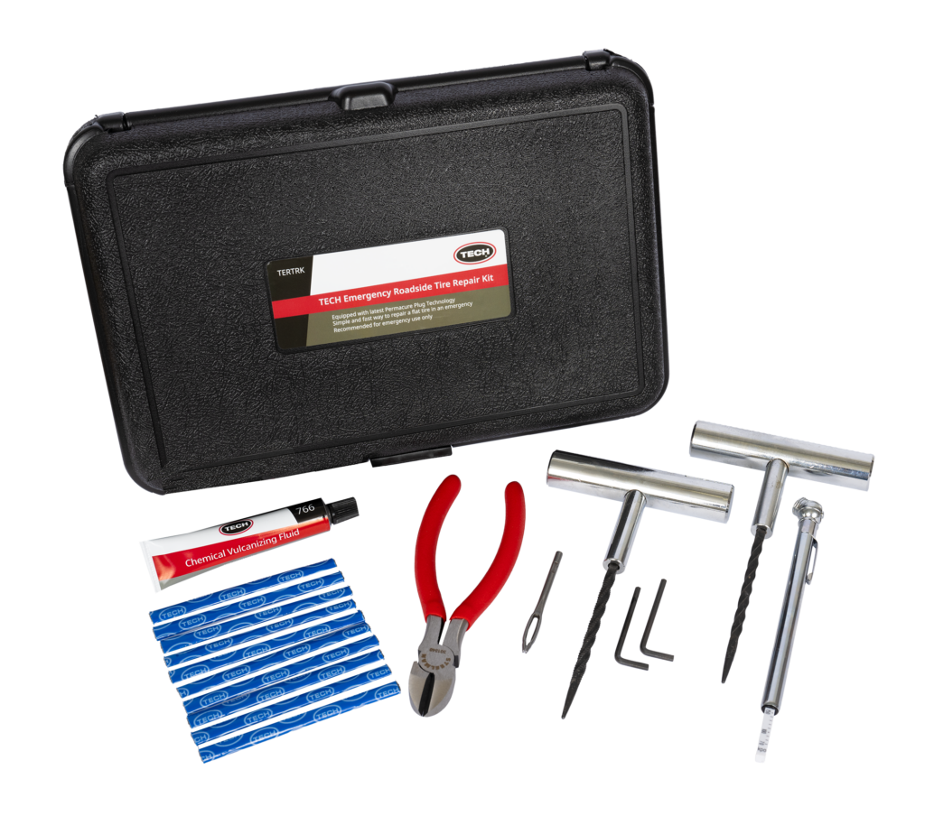 TPERK TECH Permacure Emergency Roadside Tire Repair Kit TECH