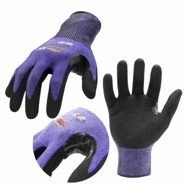 🧤 212 Performance Guantes De Trabajo AX360 Seamless Impact Lite | Protección Con Impacto | Agarre Mejorado | Tallas S A 2XL